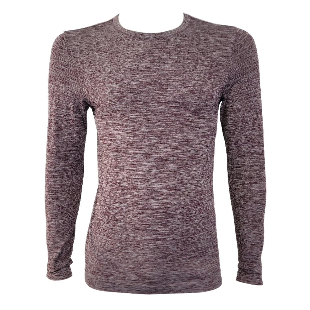 Lululemon Men's Metal Vent Tech Long Sleeve Black Cherry Small